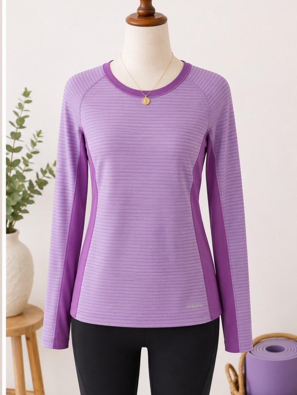 HEAD STRIPED ATHLEISURE‎ TOP